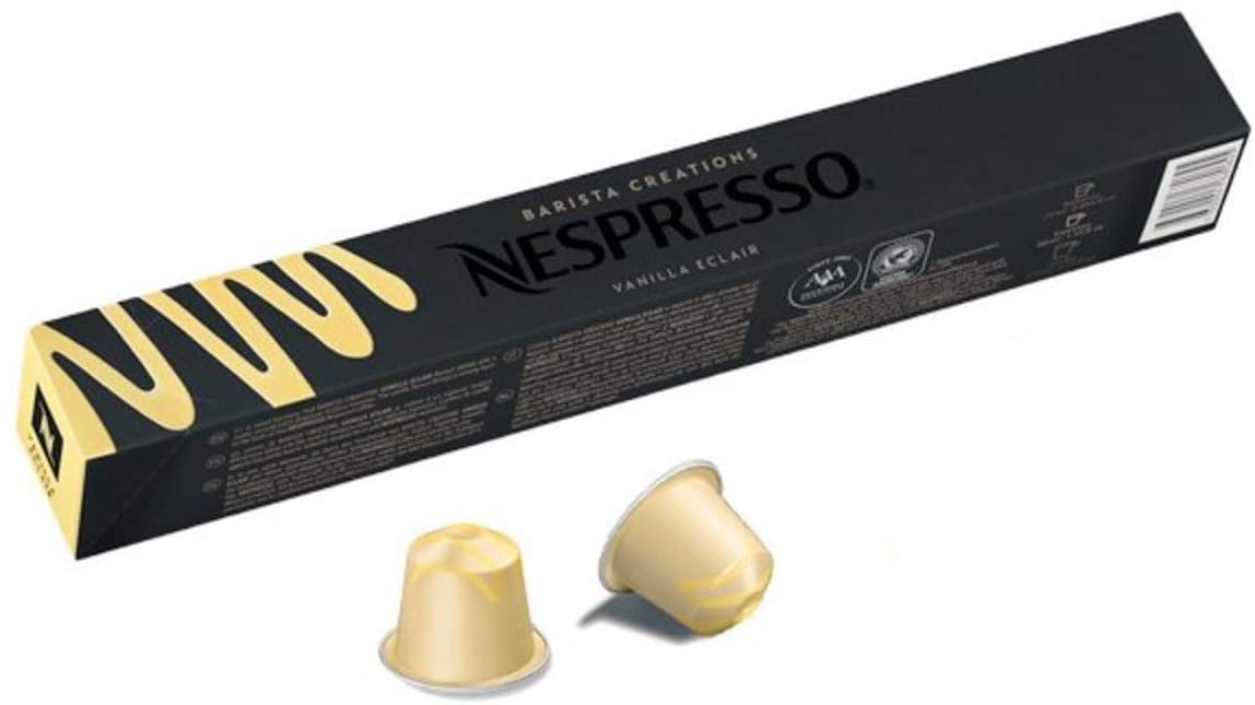 1) «إكليير» أفضل كبسولات نسبريسو الرخيصة لمحبي القهوة بالفانيليا